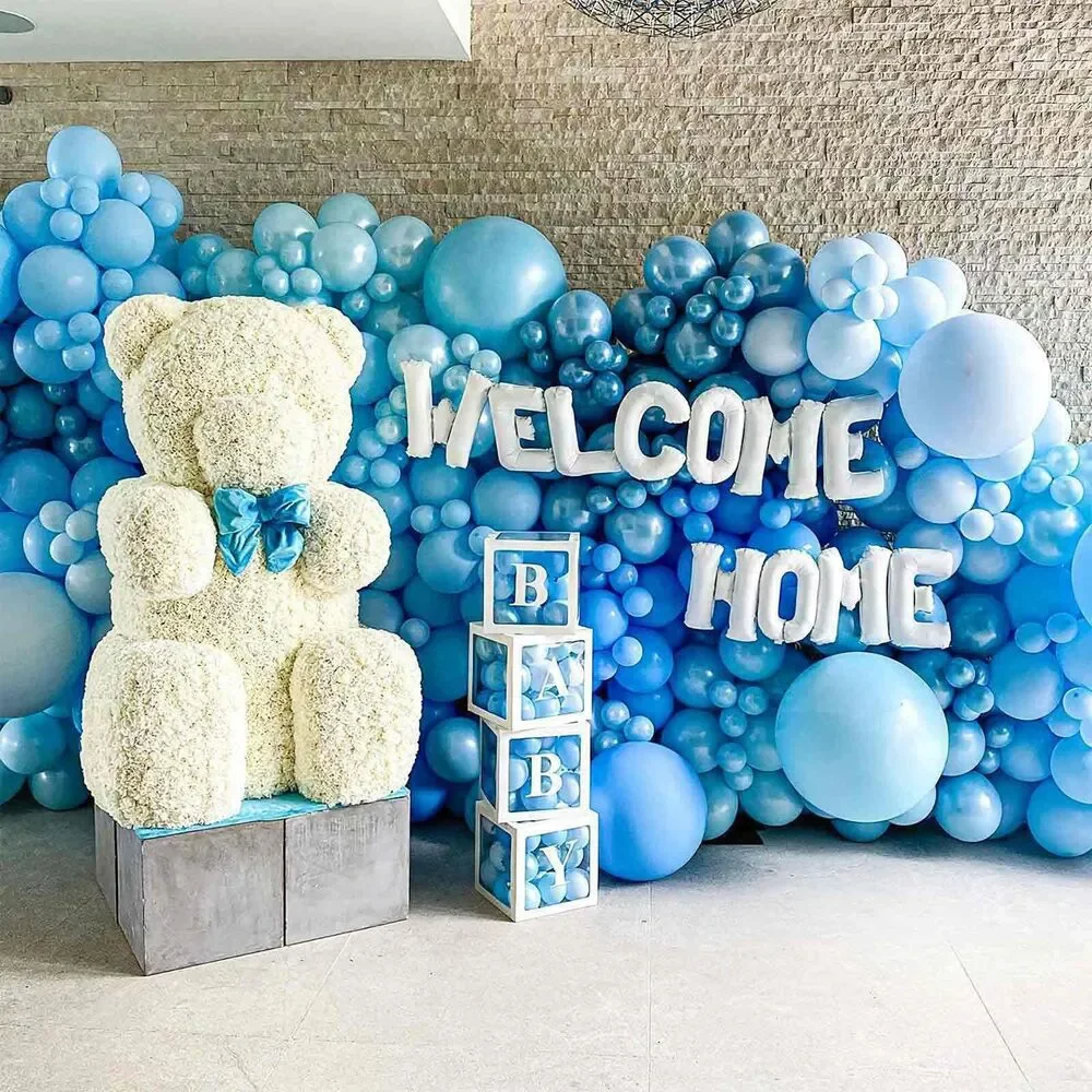 100 Pearl Pastel Light Blue 5